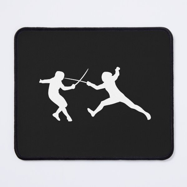 Item preview, Fencing Silhoutte Fencing Gift designed and sold by stacyanne324.