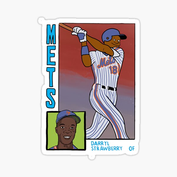 Darryl Strawberry Tee, Homer At The Bat Simpsons La Baseball Card