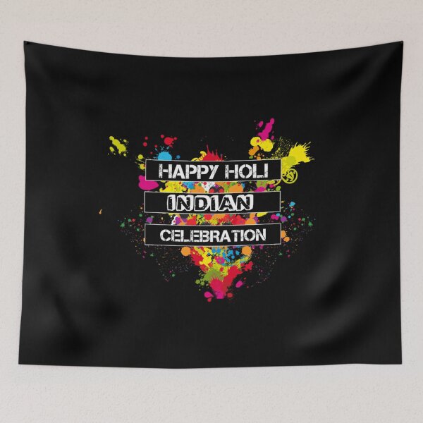 Item preview, Happy Holi Indian Celebration Essential . designed and sold by zahrizafeder.