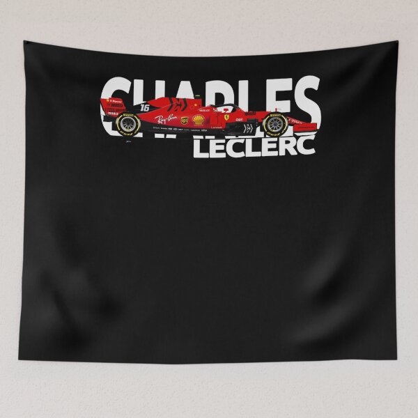 Item preview, Charles Leclerc 2019 - SF90 Large White text  designed and sold by mansoorgautam.
