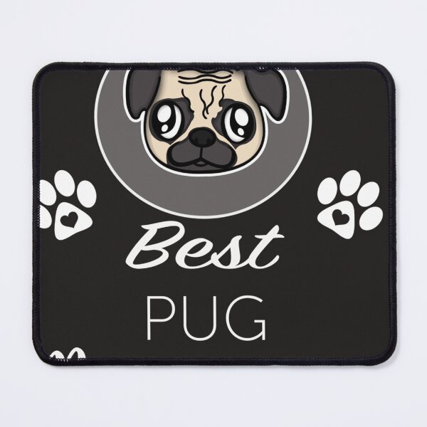 Item preview, Top Fun Pug Mom Ever Gift Design Sticker designed and sold by KarlJosefLindne.