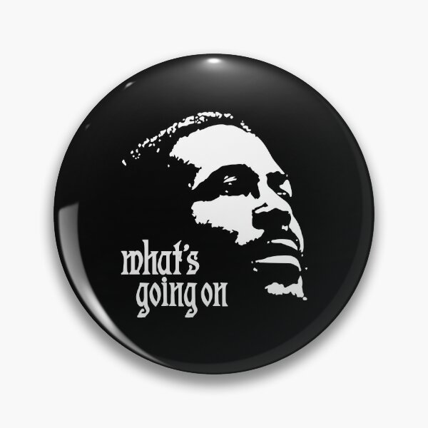 Artikelvorschau, Marvin Gaye - Weißer Entwurf, was los ist entworfen und verkauft von PederBroberg.