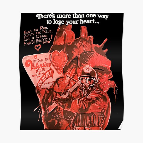 My Bloody Valentine Poster For Sale By Shopgicficgic Redbubble