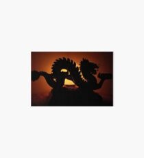 Mounted Dragon Art Board