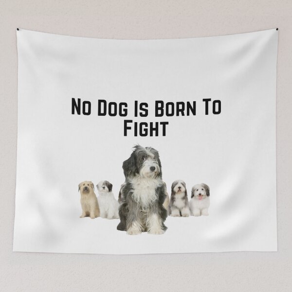Item preview,   No Dog Is Born To Fight designed and sold by badretop.
