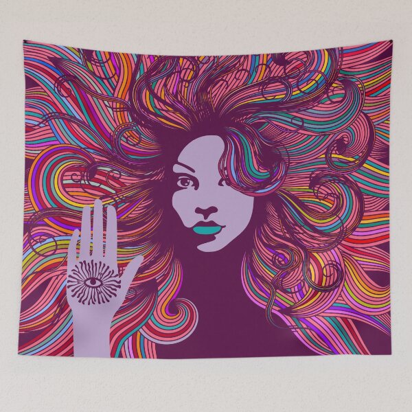 Item preview, Empath Beauty with her All-Seeing Eye. designed and sold by Maddie4Real.