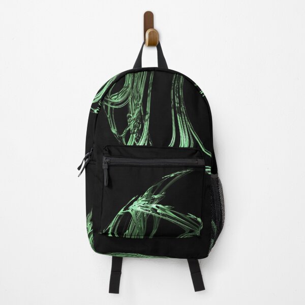 Item preview, 3D Fractal noise emblem, twisted, chaotic, metallic and shiny in Green designed and sold by James-Cole.