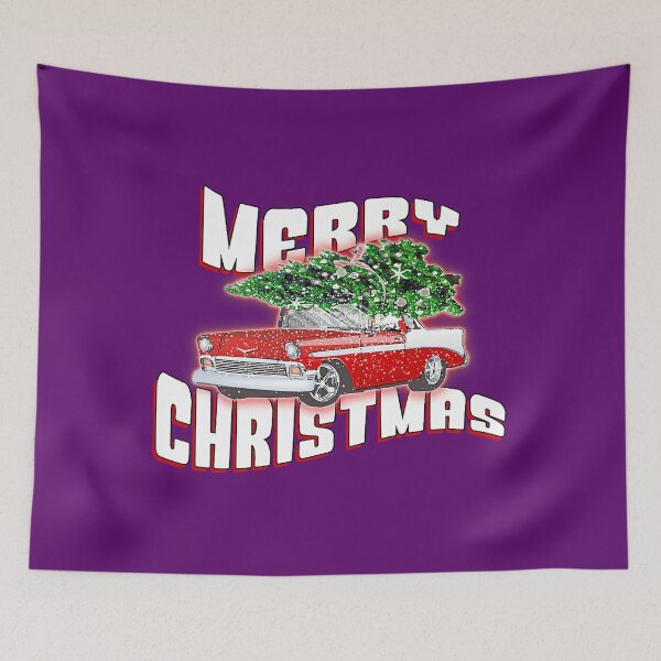 Item preview, Classic Car Christmas Merry Christmas designed and sold by RivanSiba.