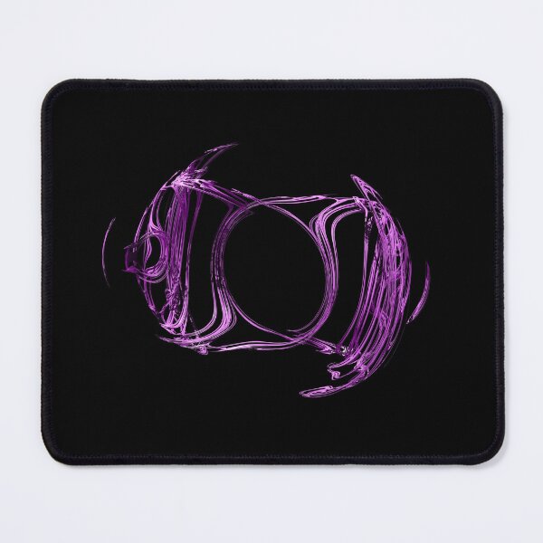 Item preview, 3D Fractal noise emblem, twisted, chaotic, metallic and shiny in Pink designed and sold by James-Cole.