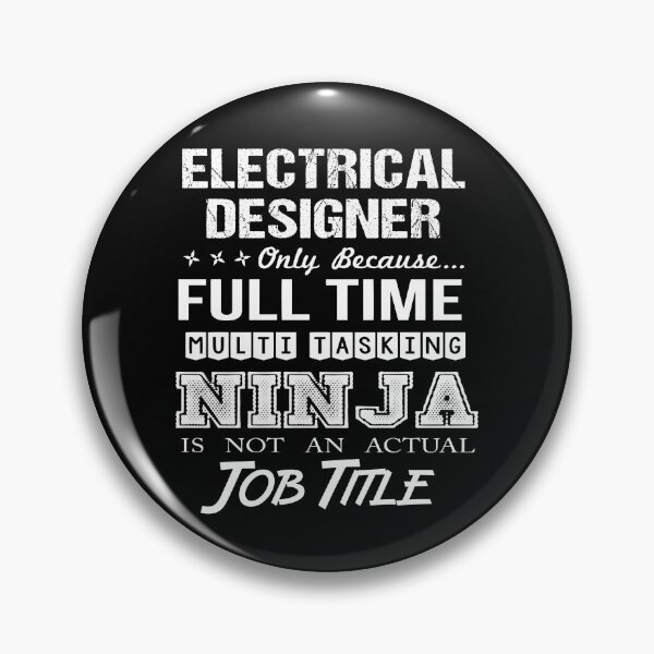 Item preview, Electrical Designer T Shirt - Multitasking Ninja Job Gift Item Tee designed and sold by averiarnol.