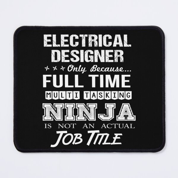 Item preview, Electrical Designer T Shirt - Multitasking Ninja Job Gift Item Tee designed and sold by averiarnol.
