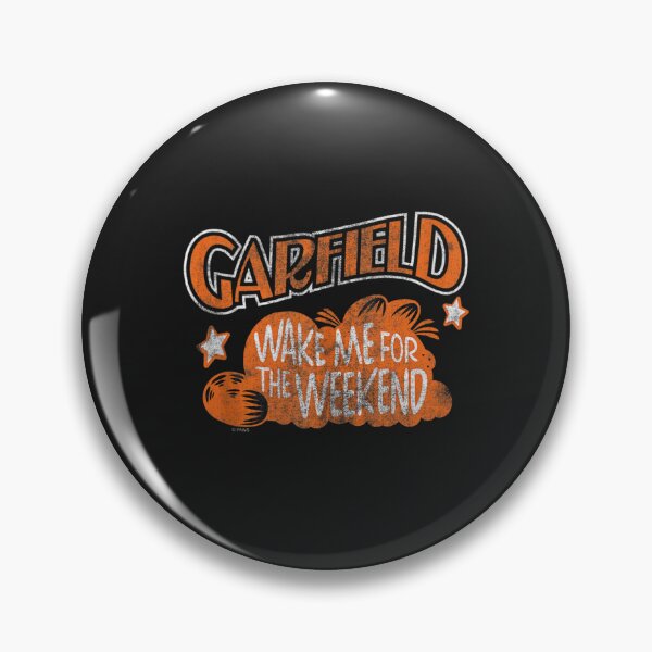 Artikelvorschau, Garfield Wecken Sie mich für das Wochenend-Trägershirt4 auf entworfen und verkauft von dewirekjmakin.