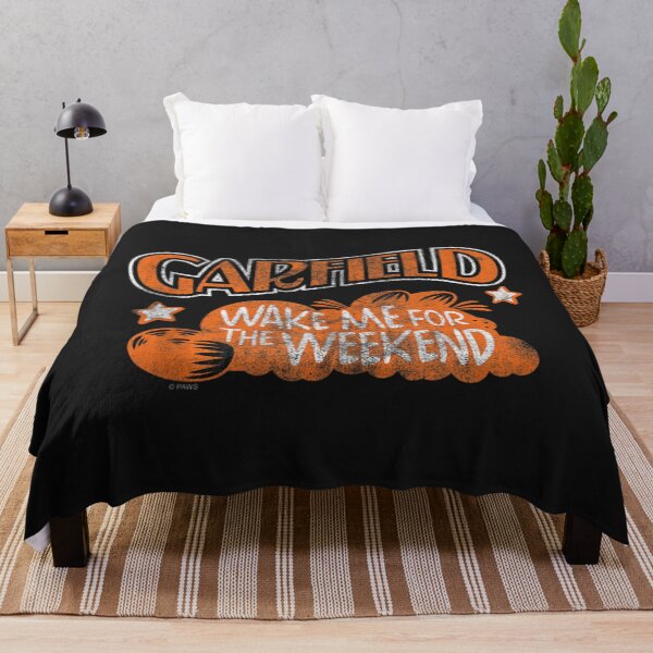 Item preview, Garfield Wake Me Up For The Weekend Tank Top4 designed and sold by dewirekjmakin.