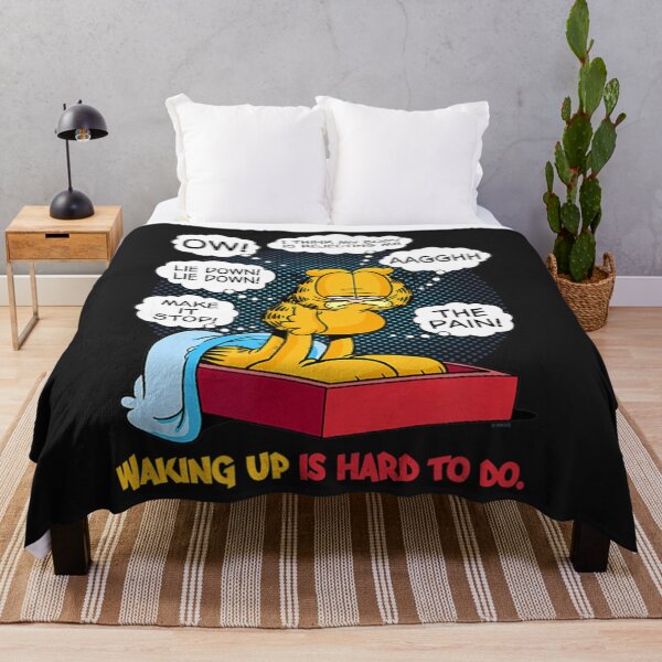 Item preview, Garfield Waking Up Is Hard To Do designed and sold by dewirekjmakin.