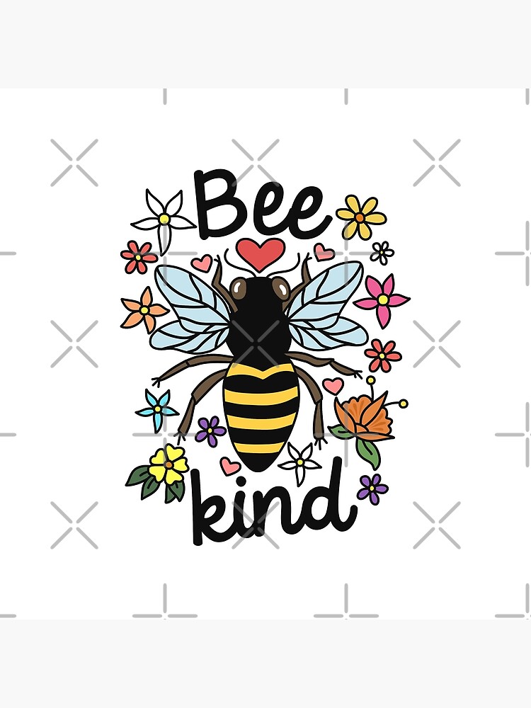 Save The Bees And Bee Kind Cute Bee Stickers Bumble Bee Kindness