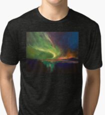 Aurora Borealis Tri-blend T-Shirt
