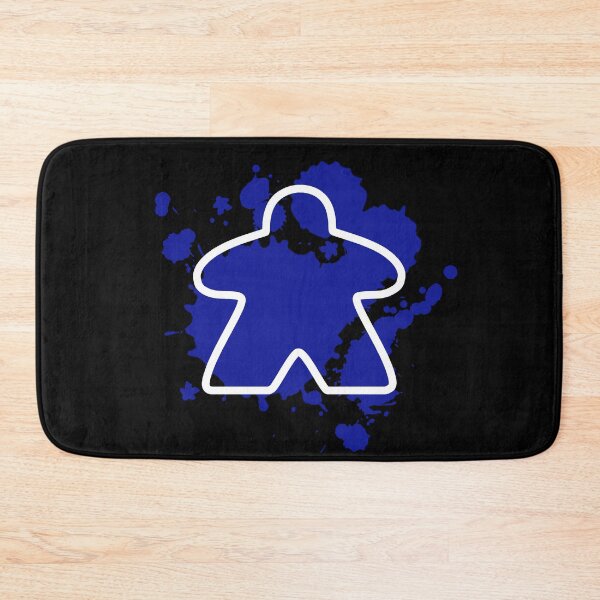 Item preview, Abstract Meeple - Dark Blue designed and sold by MadeByMeeples.