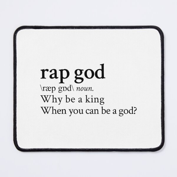 Item preview, Rap God by Eminem designed and sold by StickTheSong.
