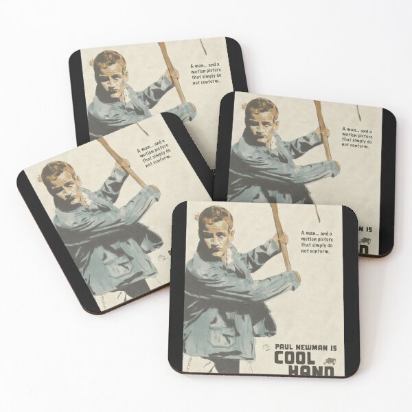 Item preview, Nothing Can Be a Real Cool Hand Poster designed and sold by fieroiqfarel.