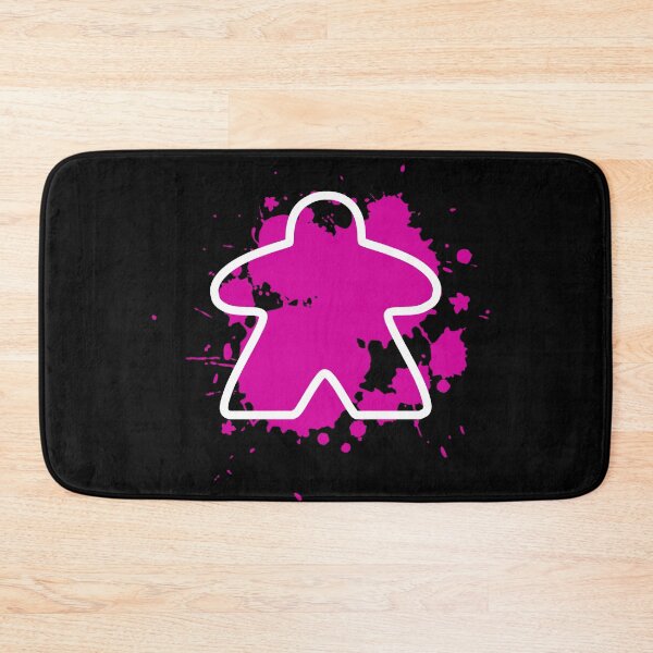 Item preview, Abstract Meeple - Pink designed and sold by MadeByMeeples.