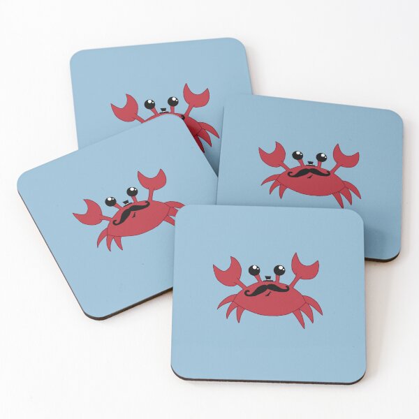 Item preview, A Proper Crab  Sticker designed and sold by NicoleKarst.