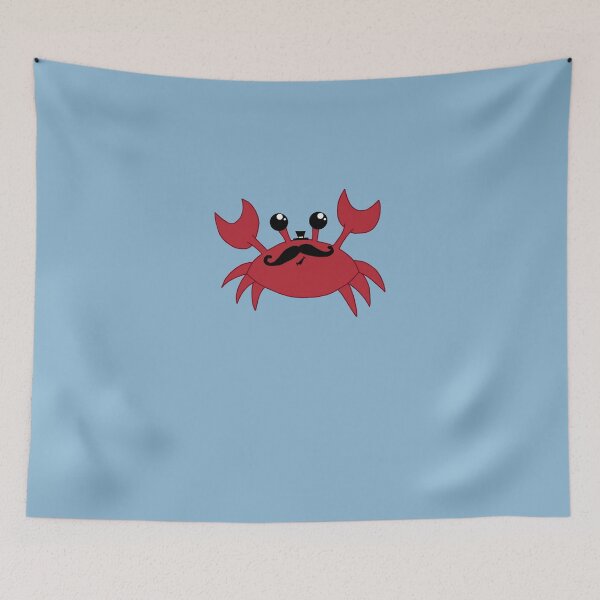 Item preview, A Proper Crab  Sticker designed and sold by NicoleKarst.
