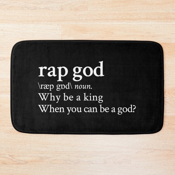 Item preview, Rap God by Eminem designed and sold by StickTheSong.