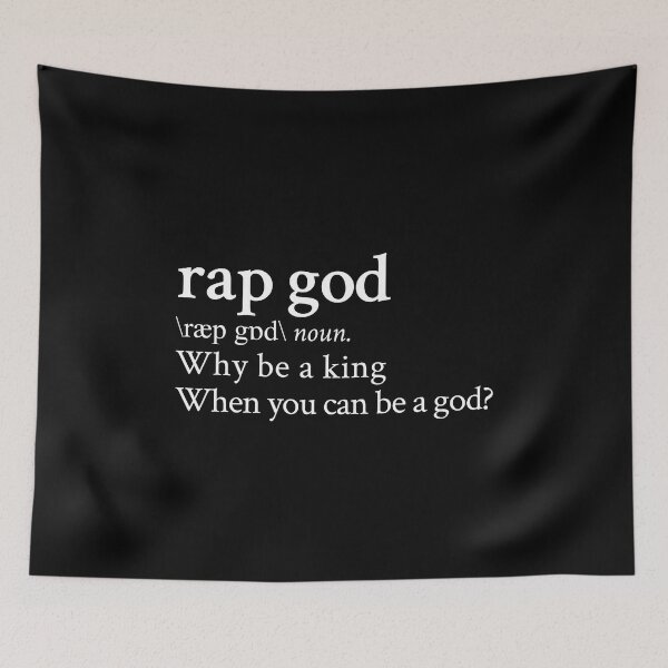 Item preview, Rap God by Eminem designed and sold by StickTheSong.