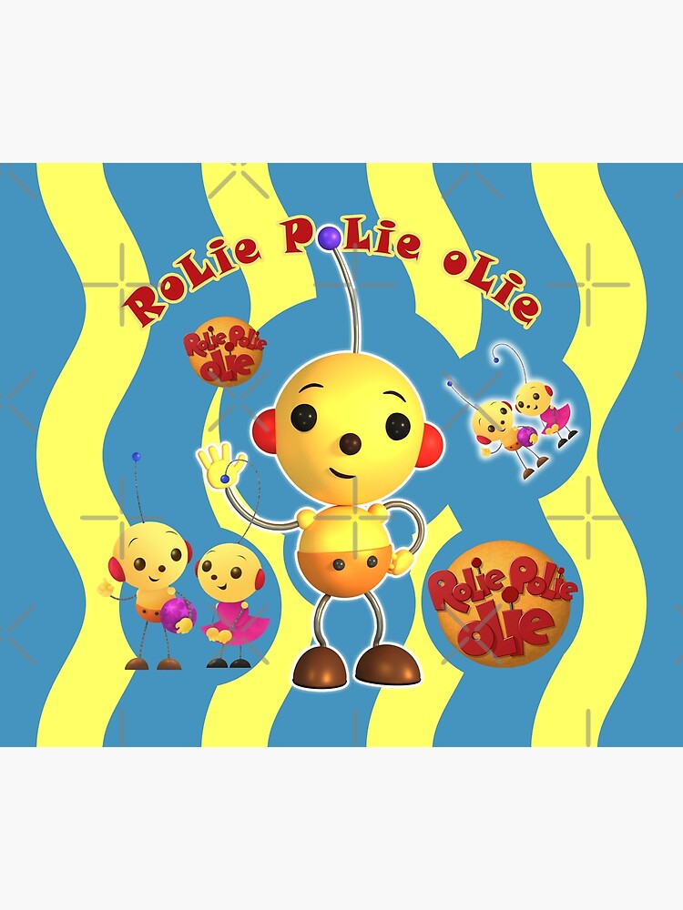 Rolie Polie Olie Abstract Poster By Razvanje20 Redbubble