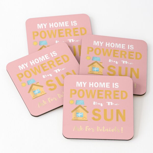 Item preview, Gift Solar Home Modelers My Home is Powered By The Sun     designed and sold by BohoEtChic.