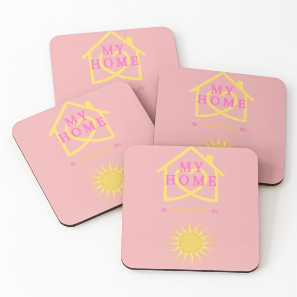 Item preview, My home is powered by the sun                      designed and sold by BohoEtChic.