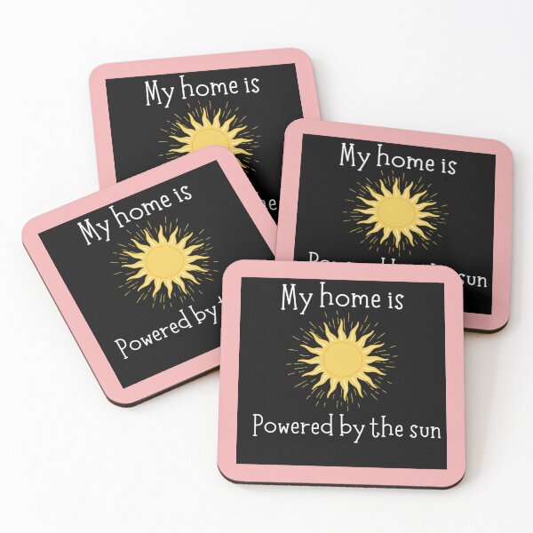 Item preview, My Home is Powered by the Sun Solar Home Modelers  (4) designed and sold by BohoEtChic.
