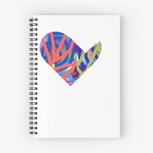 Item preview, colorful heart designed and sold by mapacs100.