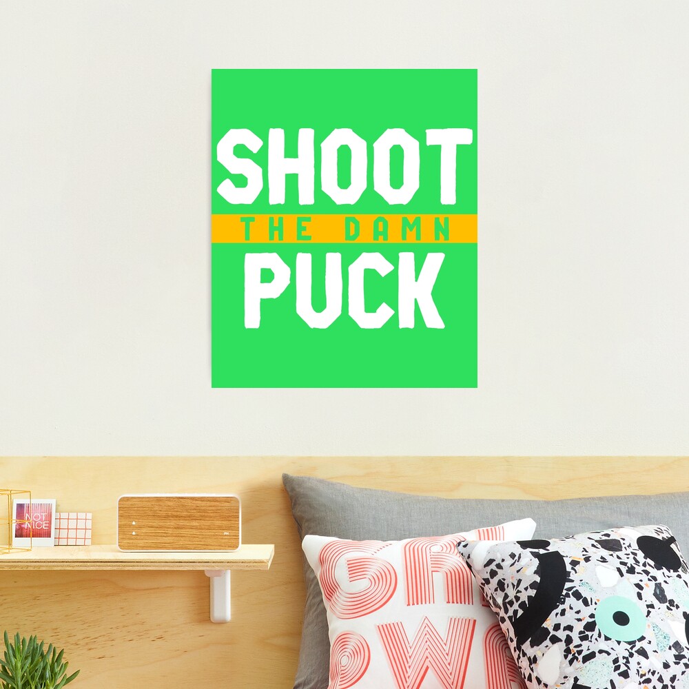 Shoot the Puck Pillow