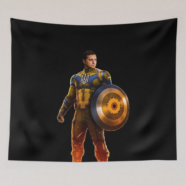 Item preview, Zelensky Captain Ukraine Ukrainian Hero President designed and sold by shlebah.