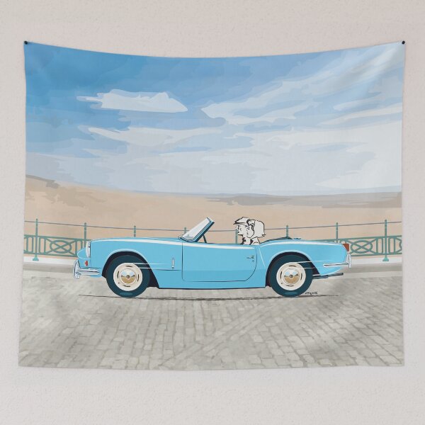 Item preview, Powder Blue Spitfire – a Triumph! designed and sold by Bigs66.