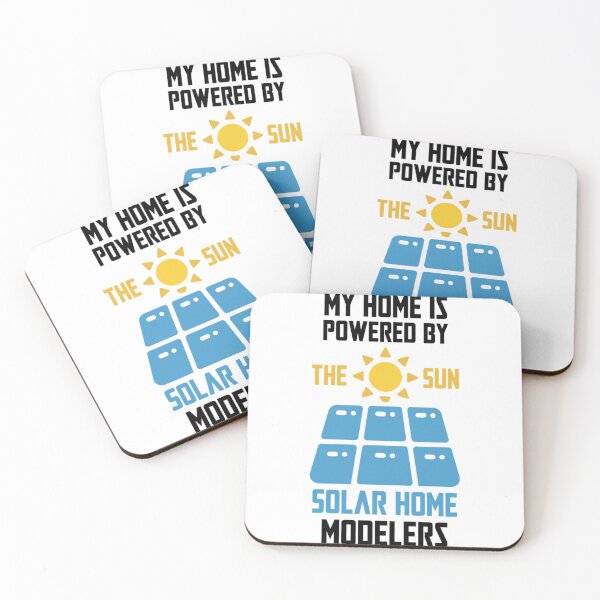 Item preview, My Home is Powered by the Sun Solar Home Modelers  (7) designed and sold by BohoEtChic.