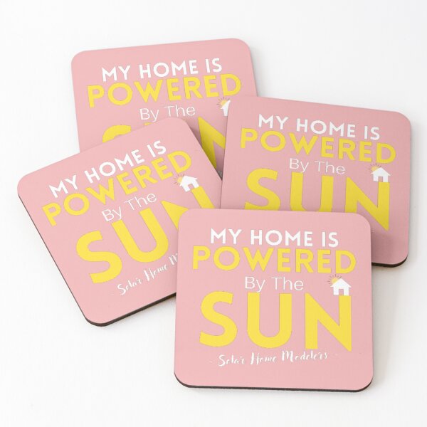 Item preview, My Home is Powered by the Sun Solar Home Modelers  (8) designed and sold by BohoEtChic.