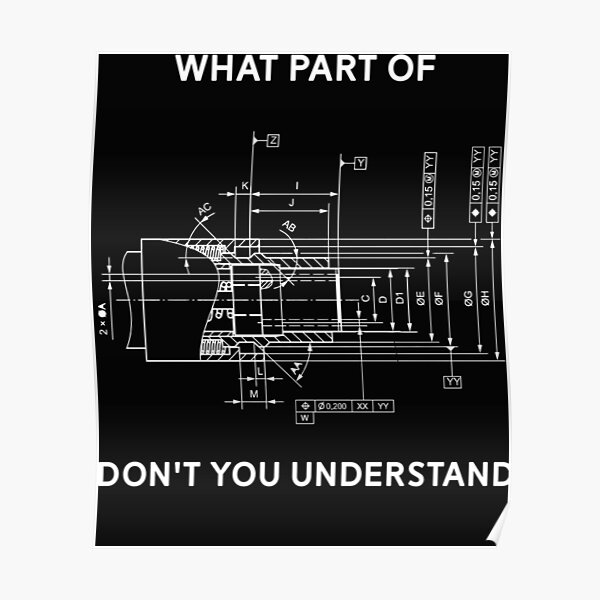 "Funny Engineering Mechanical Engineering Classic" Poster for Sale by