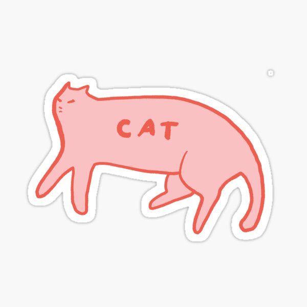 Cat cat Sticker