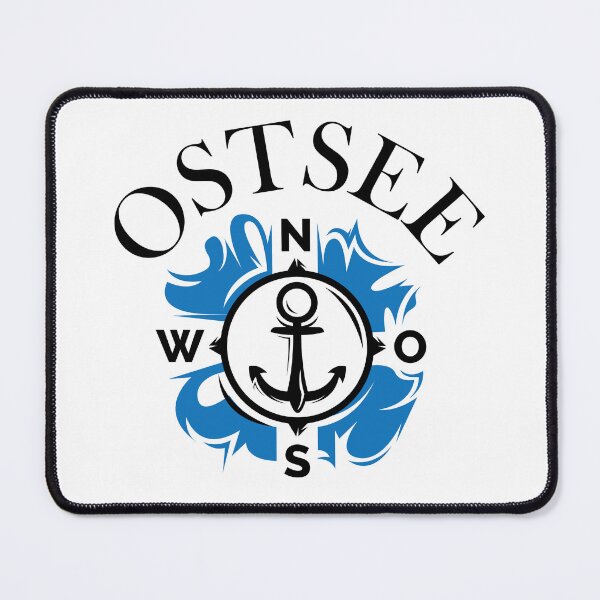 Item preview, Baltic Sea Fans Friends Sea Gift Anchor Compass Design - Baltic Sea Captain designed and sold by AndreMi.