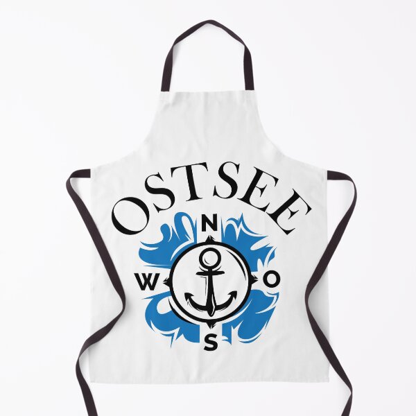 Artikelvorschau, Ostsee Fans Freunde See Geschenk Anker Kompass Design - Ostsee Kapitän entworfen und verkauft von AndreMi.