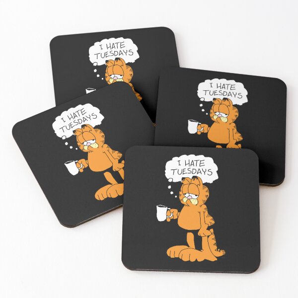 Item preview, GRAFIELD - I HATE TUESDAYS  designed and sold by seskotwcolinab.