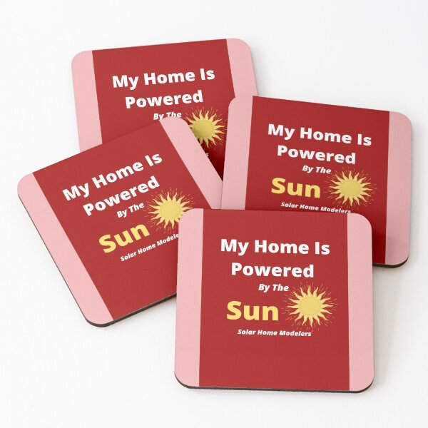 Item preview, My Home is Powered by the Sun Solar Home Modelers  (21) designed and sold by BohoEtChic.