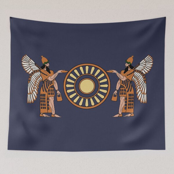Item preview, Assyrian Winged Genie designed and sold by archaeologyart.