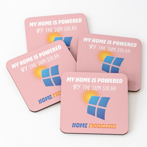 Item preview, my home is powered by the sun solar home modelers   designed and sold by BohoEtChic.