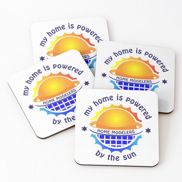 Item preview, my home is powered by the sun solar home modelers Fitted  designed and sold by BohoEtChic.