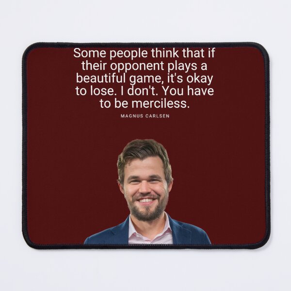 Item preview, Magnus Carlsen. Quote.   designed and sold by EELSANDBROz.