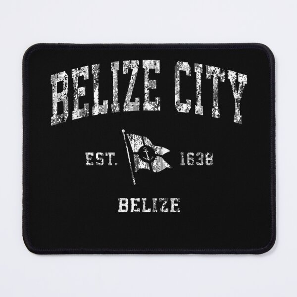 Item preview, Belize City Vintage Nautical Boat Anchor Flag Sports Design designed and sold by Toralloisa.