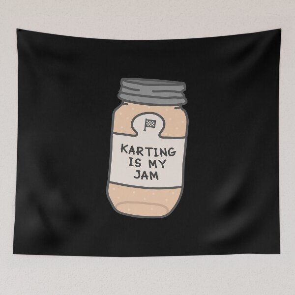 Item preview, Karting Is My Jam designed and sold by orlumbuspirate.